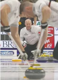 ?? JULIA MCKAY / POSTMEDIA NEWS FILES ?? Glenn Howard is hoping his team is picked as the final
entry into this year's Tim Hortons Brier in Calgary.