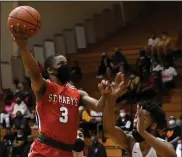  ?? DREW ELLIS — MEDIANEWS GROUP FILE PHOTO ?? Orchard Lake St. Mary’s senior guard Kareem Rozier recently committed to Duquesne University.