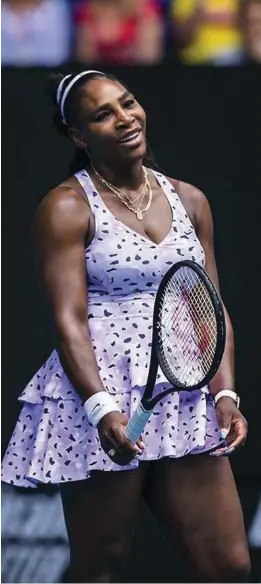  ??  ?? Serena Williams