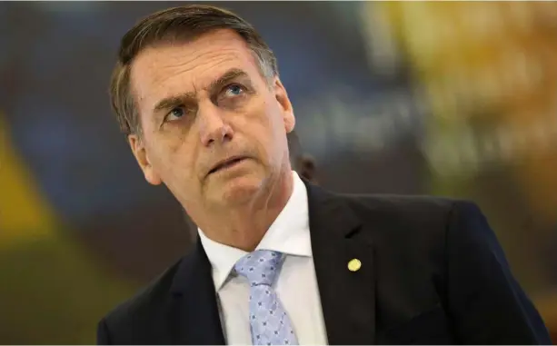  ??  ?? PRESIDENTE BRASILEIRO, JAIR BOLSONARO