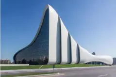  ??  ?? Go with the flow: Zaha Hadid’s Heydar Aliyev Centre (iStock)