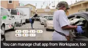  ??  ?? You can manage chat app from Workspace, too