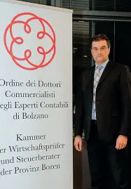  ??  ?? Commercial­isti Il presidente bolzanino Claudio Zago