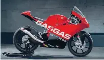  ??  ?? Spanish brand GasGas are set to make the move to Moto3
