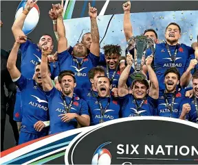  ?? GETTY IMAGES ?? The All Blacks, left, and France, right, are the reigning champions of their respective hemisphere­s. The planned Nations Championsh­ip would see an annual grand final between the best of north and south.