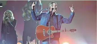  ?? LARRY MCCORMACK/TENNESSEAN.COM ?? Blake Shelton will headline an Encore Drive-in Night concert on July 25. Gwen Stefani and Trace Adkins will also be featured.