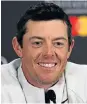  ?? Picture: AFP ?? RORY McILROY