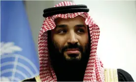  ??  ?? Prince Mohammed bin Salman is the brother of Princess Hassa, whose photo is not allowed to be taken under Saudi law. Photograph: Amir Levy/Reuters