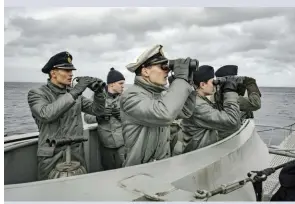  ??  ?? DAS BOOT Su Sky Atlantic dal 4 gennaio La seconda guerra mondiale raccontata dal punto di vista dei soldati tedeschi in servizio sul sommergibi­le U-612.