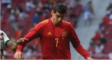  ?? ?? Alvaro Morata, 31 anni, attaccante della Spagna