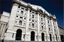  ??  ?? For sale: The Italian Stock Exchange is valued at around £3bn