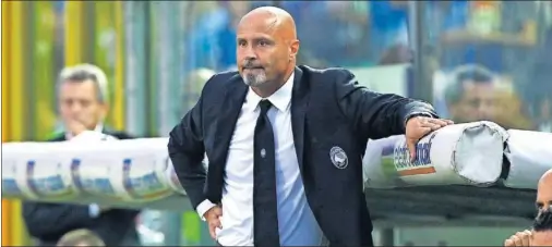  ??  ?? Stefano Colantuono, técnico de la historia de la Atalanta con más partidos en el banquillo (261).