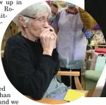  ??  ?? Jean Traynor tested positive last week for Covid- 19, just days before her 90th birthday