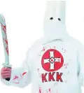  ??  ?? The KKK costume for sale online