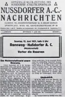  ?? Foto: Christian Fischer ?? Aus dem Archiv: eine Ausgabe der Vereinszei­tung von 1921.