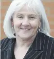  ?? ?? ↑ NHS Forth Valley chief executive Cathie Cowan