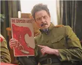  ?? Hulu ?? Ike Barinholtz portrays Leon Trotsky in “History of the World, Part II.”
