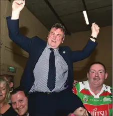  ??  ?? Noel McCarthy topped the poll in Fermoy.