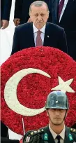  ??  ?? Il presidente turco Erdogan, 64 anni