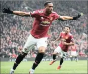  ?? PICTURE: EUROSPORT ?? Anthony Martial saved the day.