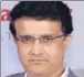  ?? ANI ?? Sourav Ganguly.