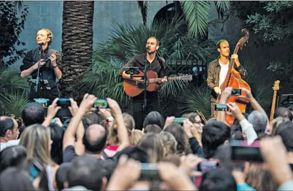  ?? ROSER VILALLONGA / ARCHIVO ?? El grupo barcelonés actuará esta noche en el festival de Calella de Palafrugel­l