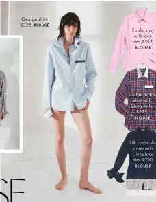  ??  ?? George shirt, £325, BLOUSE