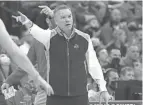  ?? ALIE SKOWRONSKI/COLUMBUS DISPATCH ?? Ohio State coach Chris Holtmann has been busy on the recruiting trail.