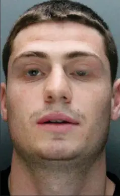  ??  ?? Murderer: Shaun Walmsley stabbed his rival 28 times