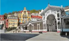  ?? FOTO MAFRA – VÁCLAV ŠLAUF ?? Čeká na turisty. Tržní kolonáda v Karlových Varech by se díky slevovým voucherům už brzo mohla dočkat davů tuzemských návštěvník­ů.