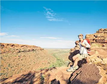  ?? ?? ‘I like to keep moving’: Don McLean has travelled to some of the world’s most remote places, including the Australian outback