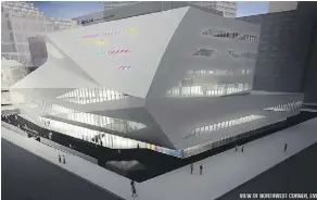  ??  ?? New renderings show what the renovated Stanley A. Milner Library will look like when it reopens in 2020. Constructi­on begins in early 2017 and the library will be temporaril­y housed in the University of Alberta’s Enterprise Square building.