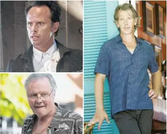  ?? Photog raphs by, clockwise f rom top, Prashant Gupta FX; Saeed Adyani Netf l i x; Michael Desmond Showtime ?? SUPPORTING ACTOR: Leave slots for, clockwise from top left, “Justif ied’s” Walton Goggins, “Bloodline’s” Ben Mendelsohn and “Ray Donovan’s” Jon Voight.