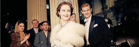  ?? [PHOTO PROVIDED BY ROBERT VIGLASKY, NETFLIX] ?? Claire Foy stars as Queen Elizabeth II in “The Crown.”