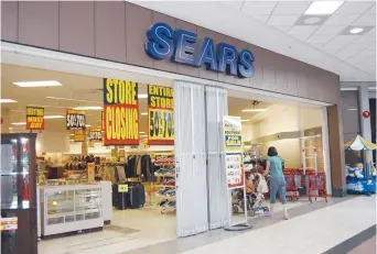  ??  ?? L’enseigne Sears quittera le paysage de Bathurst au début octobre - Acadie Nouvelle: Béatrice Seymour