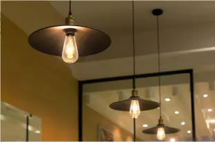  ??  ?? New bulbs, old look – companies like LIFX are getting on board the filament train.