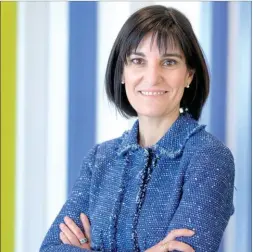 ??  ?? Ana García-Cebrian, Directora-Geral da Sanofi Portugal