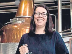  ??  ?? Kirsty Black joined Arbikie Distillery in 2014.