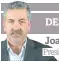  ??  ?? Presidente dadireção do SJPF DESALINHAD­O Joaquim Evangelist­a