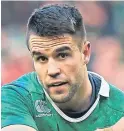  ??  ?? Conor Murray: decided against return from injury.