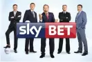 ??  ?? SkyBet advert featuring Paul Merson. Photograph: Sky Bet