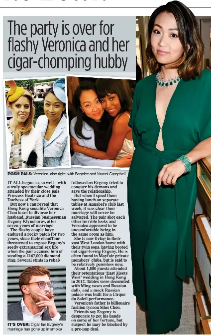 The Party Is Over For Flashy Veronica And Her Cigar Chomping Hubby Pressreader