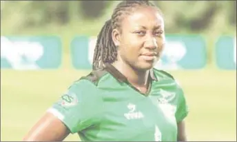  ??  ?? Captain Stafanie Taylor steered the West Indies women’s team to victory overSri Lanka with a half-century.