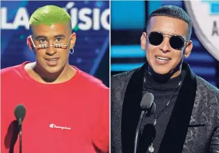  ??  ?? Bad Bunny y Daddy Yankee