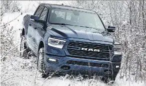  ??  ?? The 2019 Ram 1500 North Edition will get you where you need to be.