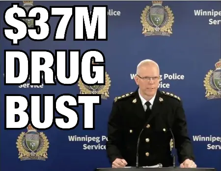 $37M DRUG BUST | Winnipeg Sun | PressReade­r