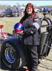  ??  ?? AGE: 47 DAY JOB: Executive assistant DAILY-DRIVER: 2017 Holden Colorado
DRAG CAR: 2010 Mark Williams front-engine dragster
PB TO DATE: 7.86s at 168mph