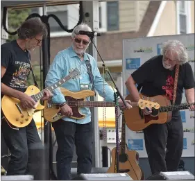  ?? MEDIANEWS GROUP FILE PHOTO ?? Members of the Allman Brothers tribute band Lives at the Fillmore perform at a past Haverford Music Festival.