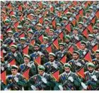  ?? ?? Eliteeinhe­it der iranischen Streitkräf­te: die Revolution­sgarde.