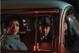  ?? Glen Wilson/Warner Bros. Pictures ?? Gugu Mbatha-Raw, left, with Edward Norton in “Motherless Brooklyn.” Norton also wrote and directed the adaptation of Jonathan Lethem’s 1999 novel.